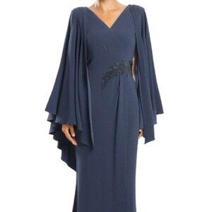 NWT Alexander by Daymor 1854F23 Mother of the Bride Dress Graphite Size 14